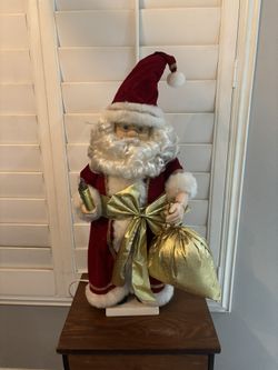 Animated Santa vintage