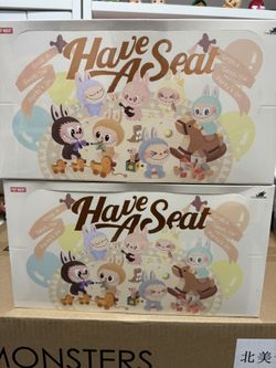 Labubu  Have A Seat Full Box   - Boxes Available - Authentic 