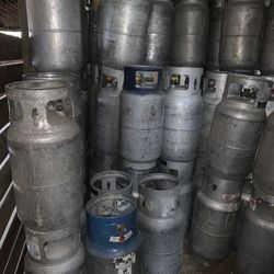 LP bottles for forklifts