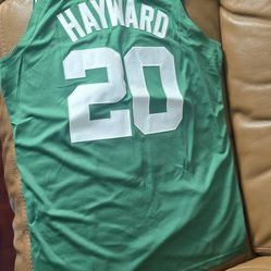 GORDON HAYWARD BOSTON CELTICS NBA NIKE SWINGMAN JERSEY 48