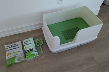 Extra Large Cat Litter Box System