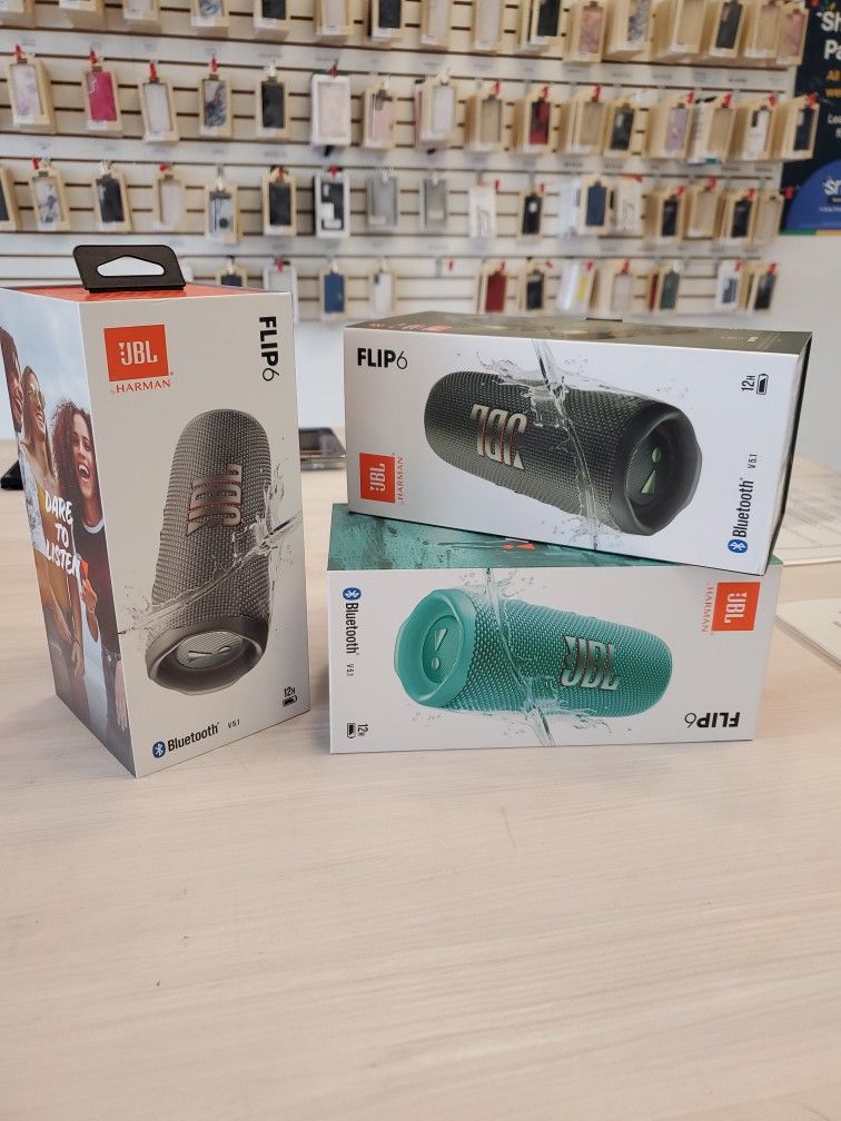 JBL Flip 6 Bluetooth Speaker Brand New - Buy in full or $1 today