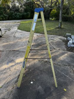 Ladder 7ft Fiber Glass Werner