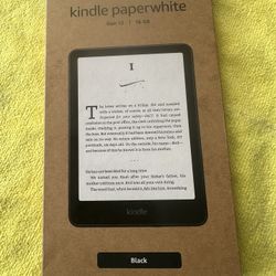 Amazon Kindle Paperwhite (2024) - Black - Gen 12 -16 Gb
