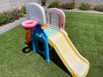 Toddler climber slide and playground