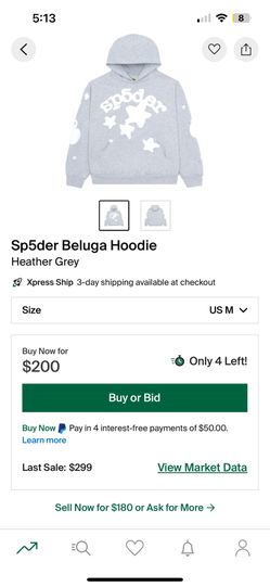 Beluga Sp5der Hoodie 