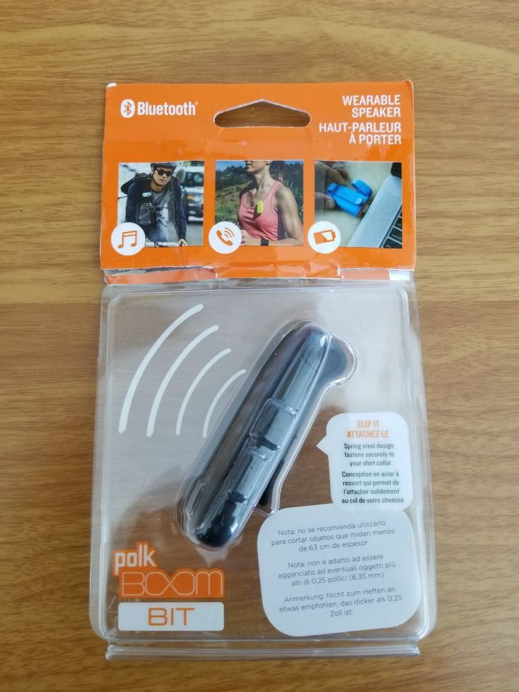 Polk Audio - Boom Bit - Wearable Speaker w/ built in Mic