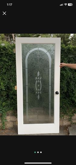 Full Light Glass Door
