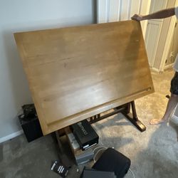 Antique Drafting Desk