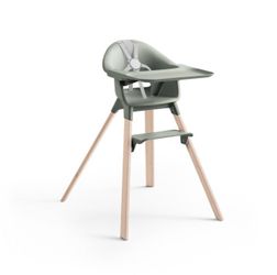 Stokke Clikk High Chair All-in-One with Tray & Harness - Glacier Green