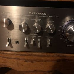Vintage Kenwood Integrated Amplifier 