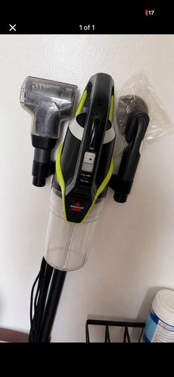 BISSELL Pet Hair Eraser Slim Corded Stick Vacuum + Pet Attachments