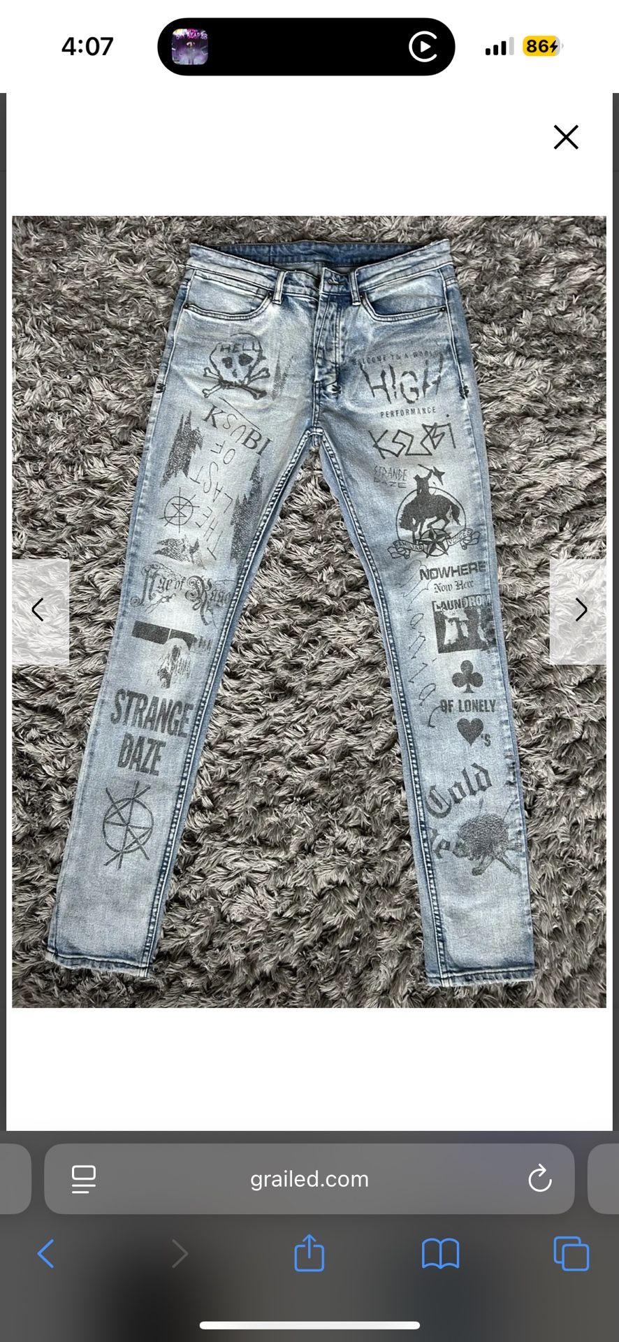 Ksubi Skinny Jeans