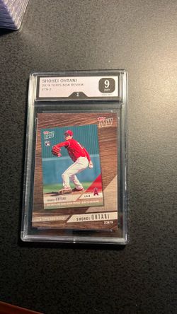 Ohtani 2019 Topps Now- Grade 9