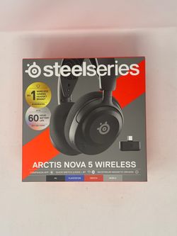 SteelSeries Arctis Nova 5 Wireless Gaming Headset Black Multi-Platform  NEW