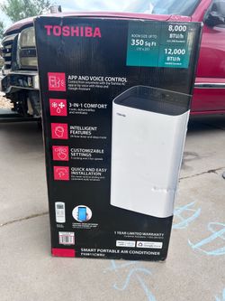 Toshiba 8,000 BTU Portable Air Conditioner 3 in 1