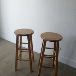 Wood  Bar Stools 