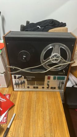 Vintage Sandburg Cross-Field 3 Motor Series 9100X Reel To Reel