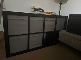 Wooden shelf unit
