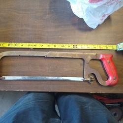 Red Handle Hacksaw