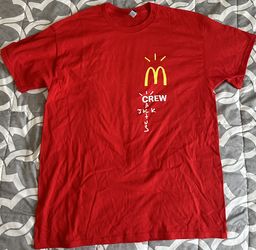 Travis Scott McDonalds Crew Tee Red (L) Men’s