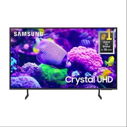 ‘55 Samsung Crystal 4K UHD DU7200 Tv