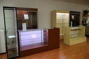 SlatWall, Display Cases, and more