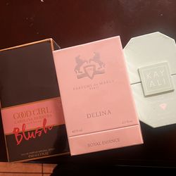 🔥HOT SALE!🔥DELINA PARFUM DE MARLY! 🔥GOOD GIRL BLUSH! 🔥 KAYALI PISTACHIO ! BRAND NEW $60