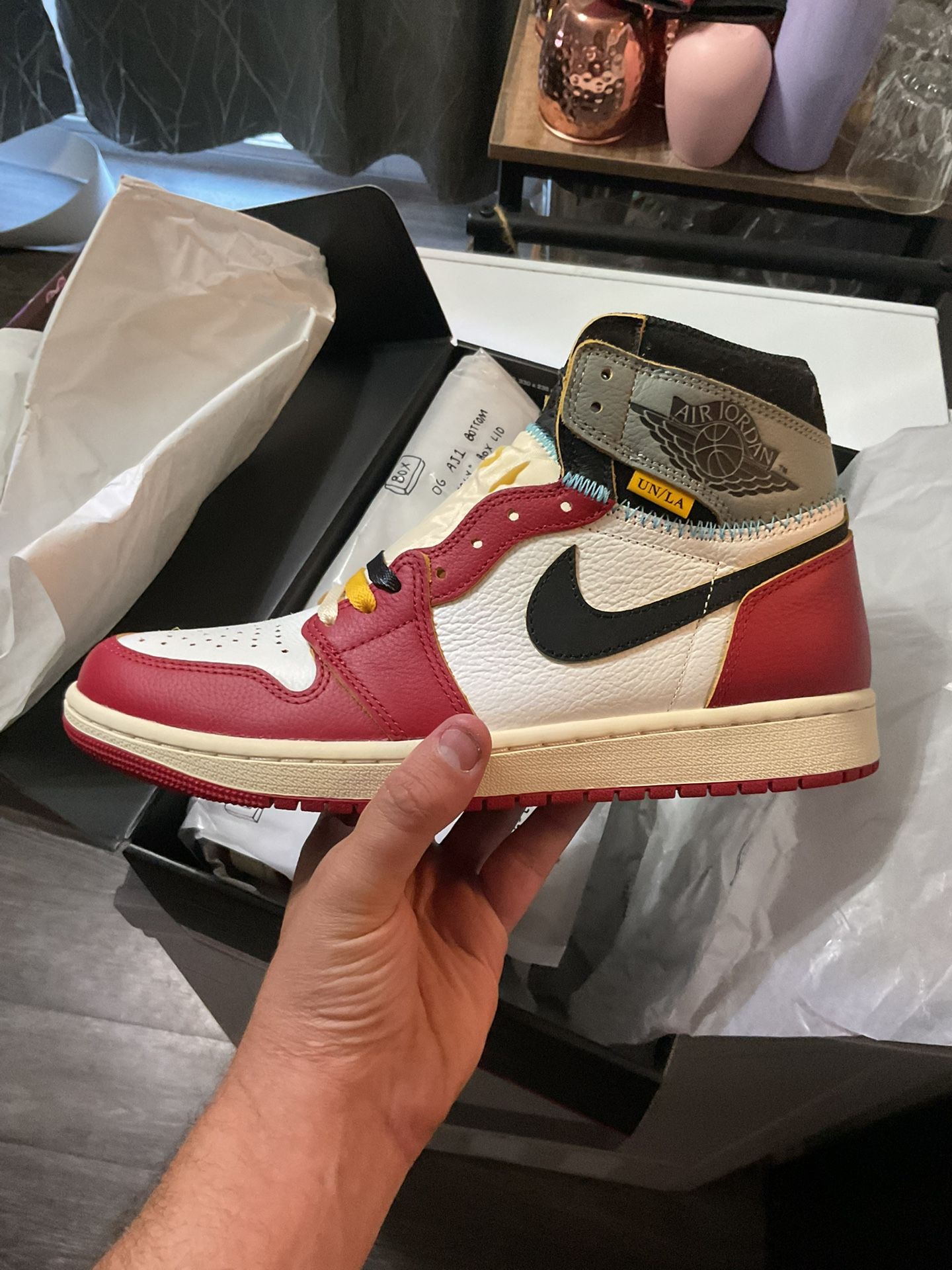 Jordan 1 Union Chicago Shadow