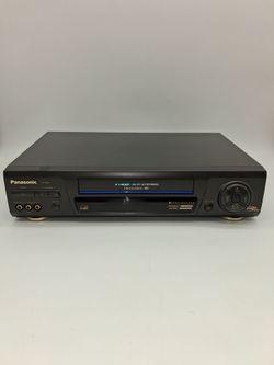 Panasonic PV-8662 VHS VCR Player. Works fine.