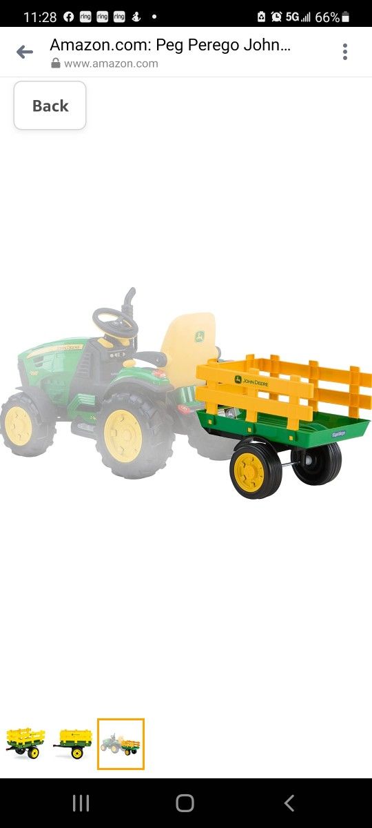 JOHN DEER TRACTOR TRAILER