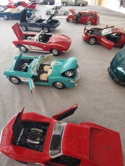 Metal cars collection, 1:18 / 1:24 corvette, Pontiac, chevy, expedition, s-10, hot rods