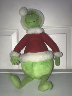 Dr. Seuss Santa Grinch Plush Stuffed Toy (1998) Vintage Hallmark