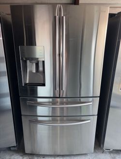 Samsung Stainless Steel Refrigerator And Freezer