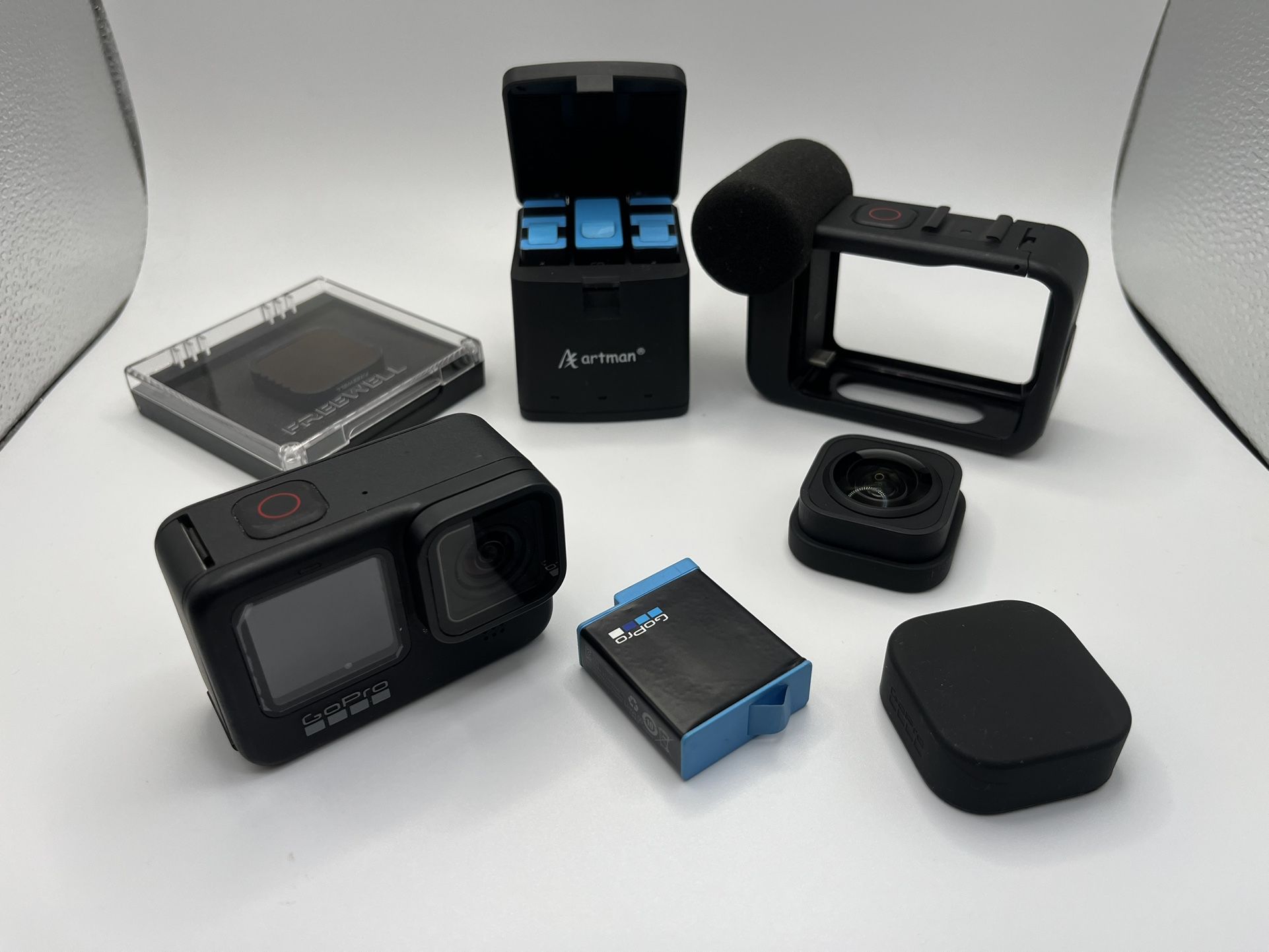 GoPro Hero 9 Media mod Max wide angle lens kit
