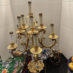 Antique Table Candelabra 