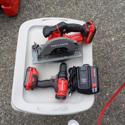 Craftsman 20v Circular Saw An 20v Powerdrill