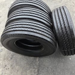 4 used tires Lt245 75r16 Bridgestone  Duravis R500HD like 99% tread on $420.00 all 4