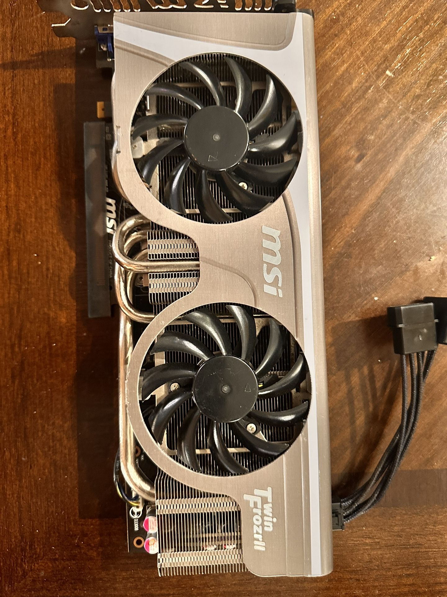 MSI NVIDIA Twin Frozr Ii. N580 GTX GRAPHIC CARD