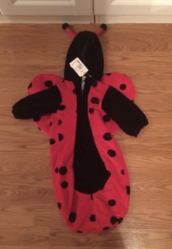 Lady bug halloween costume infant size 0-9 months