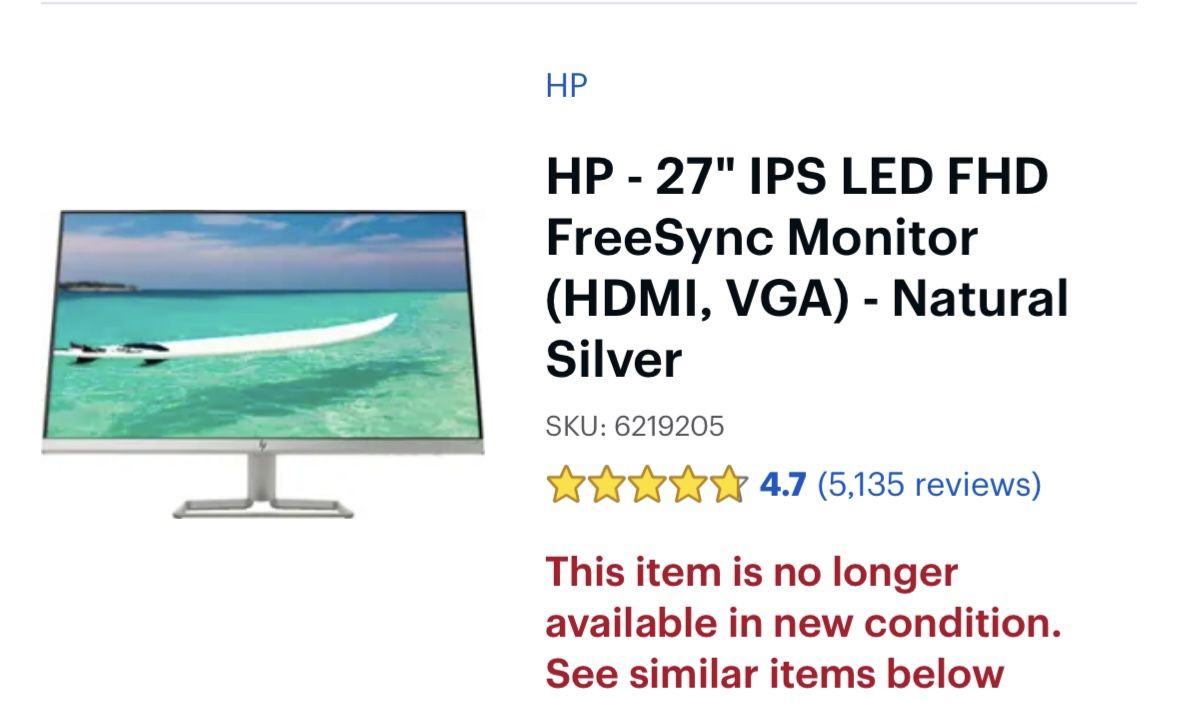 HP MONITOR