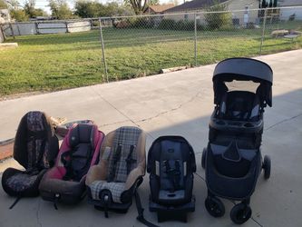 Car seats and stroller