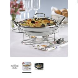 Classic Entertaining Collection 11" Round Buffet Server