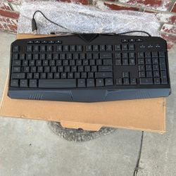 Gaming Keyboard, Full Size RGB Backlit