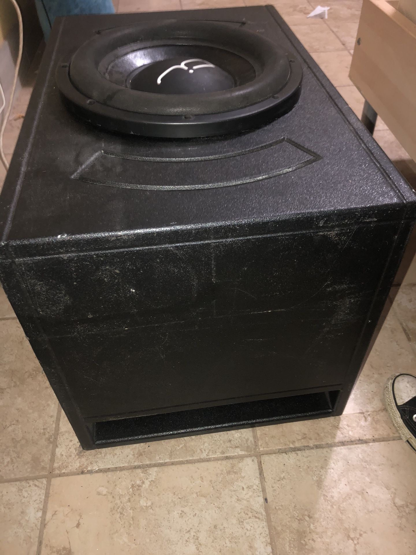 Fi audio bl 12” sub with pro box