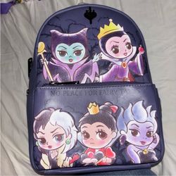 Disney Loungefly Villains Group Backpack