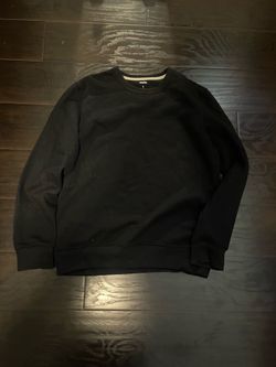 Sonoma Black Crew Neck Sweater Men