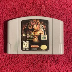 Killer Instinct Gold Nintendo 64 Authentic Cartridge