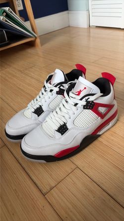 Air Jordan’s 4 Retro Red Cement Size 9.5