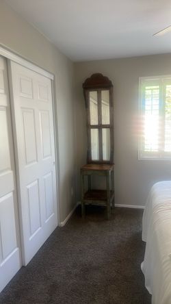 Mexican import tall mirrored hall peice